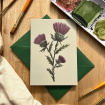 Cards | New to The Woodland Florist | Thistle greeting card