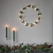 Christmas at The Woodland Florist  | Home goods and gifts | New to The Woodland Florist | Mistletoe wreath light (battery operated)