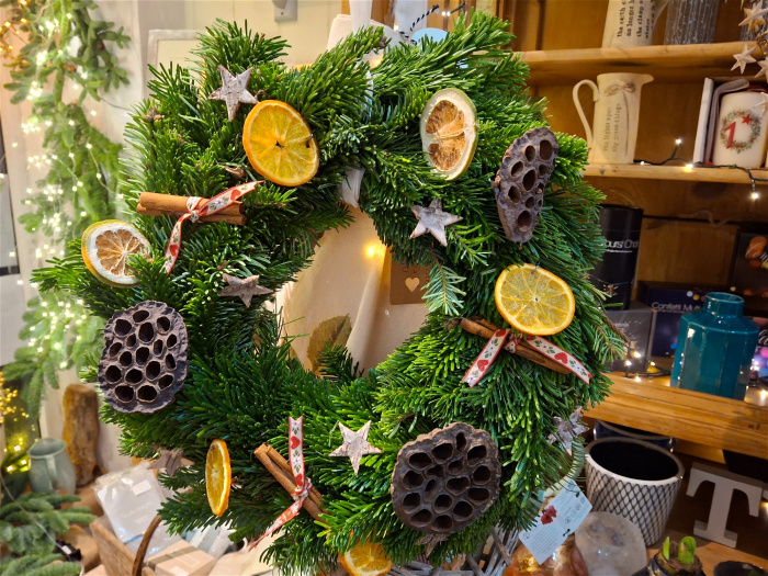Christmas at The Woodland Florist  | Christmas at The Woodland Florist 2025 | Fir wreath