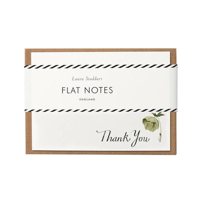 New to The Woodland Florist | Thank you flat notes