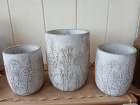 New to The Woodland Florist | Our Flowers and flower vases | Meadow Vase Stone (incl flower options)