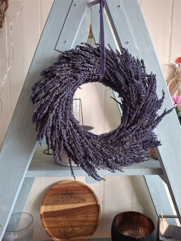Home goods and gifts | New to The Woodland Florist | Lavender wreath