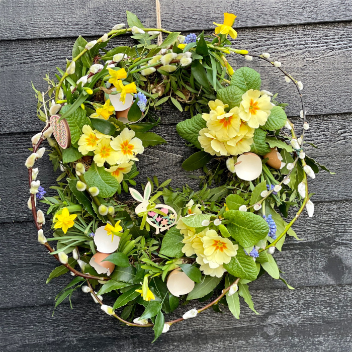 Easter | Mother's Day  | Workshops | Workshop: Spring living wreath, 8th March 2025