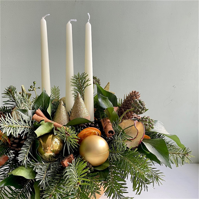 Christmas | Workshops | Workshop - Festive Christmas arrangement