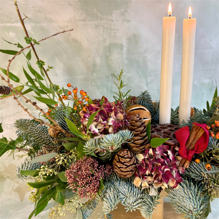 Christmas | Workshops | Workshop - Christmas table arrangement