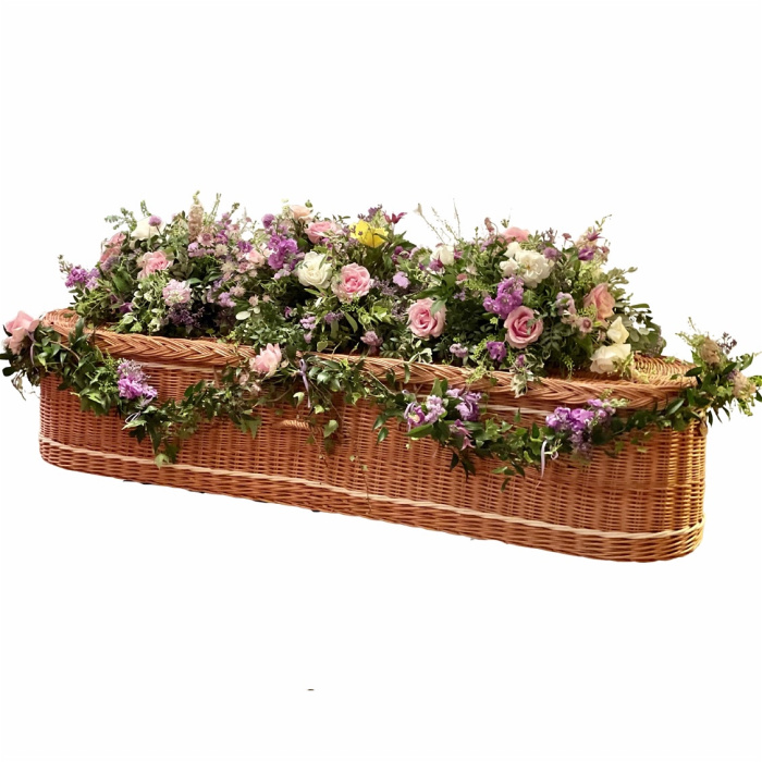 Funeral & sympathy designs | Floral cloud (coffin spray)