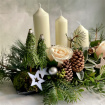 Christmas | Gifts | Workshops | Workshop - Christmas star door wreath & festive table arrangement