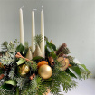 Christmas | Gifts | Workshops | Workshop - Christmas star door wreath & festive table arrangement