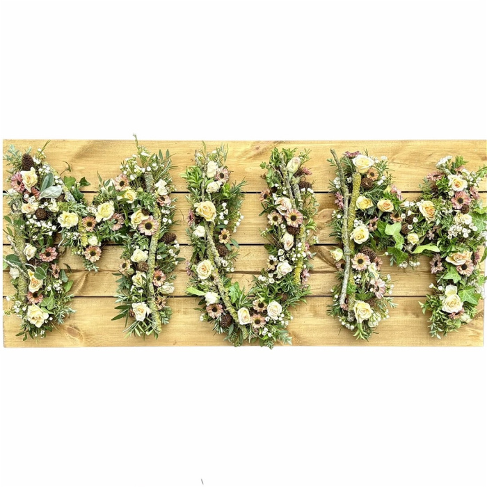 Funeral & sympathy designs | Letters