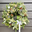 Christmas | Gifts | Natural festive door wreath