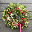 Christmas | Gifts | Natural festive door wreath