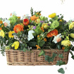 Funeral & sympathy designs | Sharable Basket of Flowers