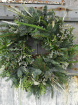 Christmas Wreath Making Workshops Kent 2024 | Fresh Flowers and Arrangements | Wreath Making Kit with YouTube Video  Link LOCAL DELIVERY OR COLLECTION