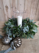 Christmas Fresh Flowers & wreaths | Holly and Ivy Circular Arrangement