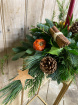 Christmas Fresh Flowers & wreaths | Good King Wenceslas Table Arrangement
