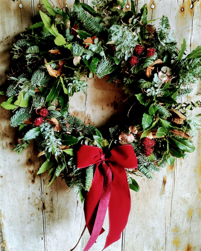 Winter wreathe 2024 ♡ cottonflower 約26 Winter wreathe 2024 ♡ cottonflower 約26 Wreath Workshop