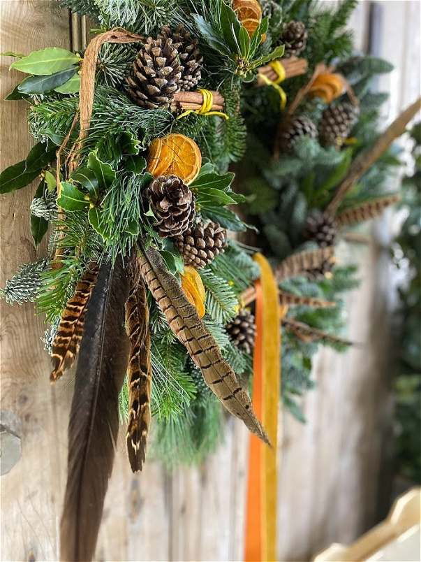 Christmas Wreath Making Workshops in Kent 2025 | Foraged Wreath Making Kit