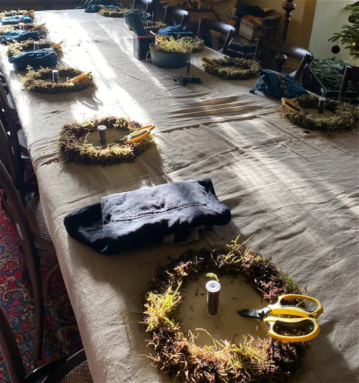 Christmas Wreath Making Workshops in Kent 2025 | Wreath Making: The Duke William, Ickham 26th November (Evening)