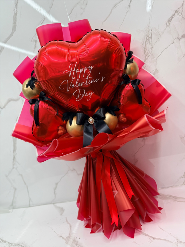 Valentine’s 2026 | Luxury Valentines Balloon Bouquet