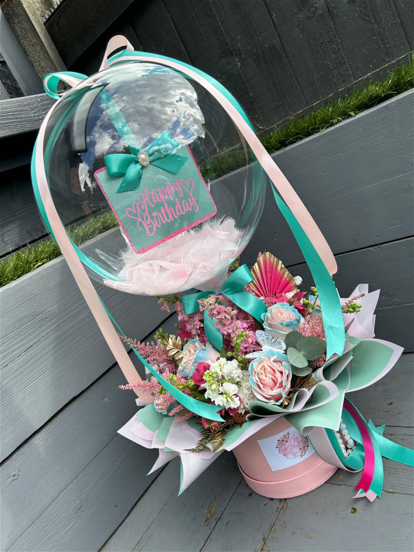 Hot Air Balloon Arrangement | Happy Birthday Hot Air
