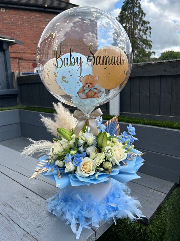 Hot Air Balloon Arrangement | Sweet Baby Hot Air