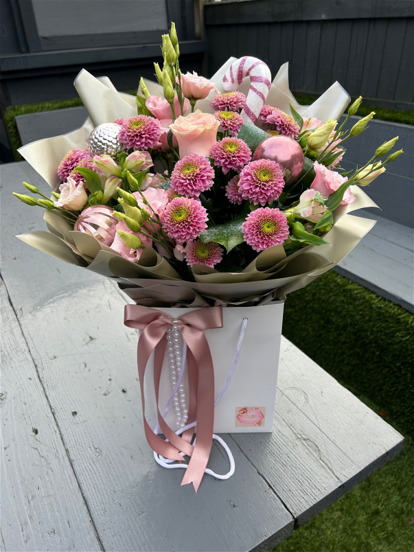 Christmas | Pink Glitter Candy