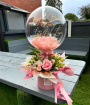 Hot Air Balloon Arrangement | Subtle Pink Hot Air