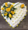 All Funeral Tributes | Hearts / Crosses | Massed Heart