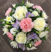 All Funeral Tributes | Posies / Wreaths | Freesia / Rose Posy