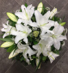 All Funeral Tributes | Posies / Wreaths | Lily posy