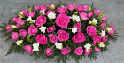 All Funeral Tributes | Casket sprays | Rose & Freesia Casket Spray