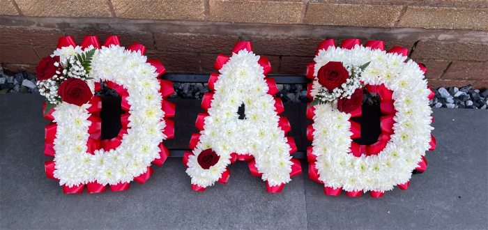 All Funeral Tributes | Letters / Numbers | Dad