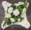 All Funeral Tributes | Cushions / Pillows | Large spray Cushion