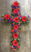 All Funeral Tributes | Hearts / Crosses | Germini Loose cross