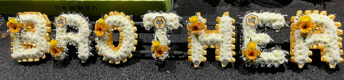 All Funeral Tributes | Letters / Numbers | Brother