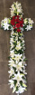 All Funeral Tributes | Hearts / Crosses | Lily and Rose Cross