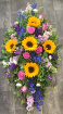 All Funeral Tributes | Casket sprays | Cottage Garden Casket Spray