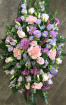 All Funeral Tributes | Casket sprays | Pastel Mixed Spray