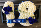 All Funeral Tributes | Letters / Numbers | Massed numbers