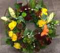 All Funeral Tributes | Posies / Wreaths | Woodland Wreath