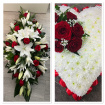 Funeral Tribute Packages | Package 4 -  4’ Spray / Heart