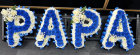 All Funeral Tributes | Letters / Numbers | Two coloured letters