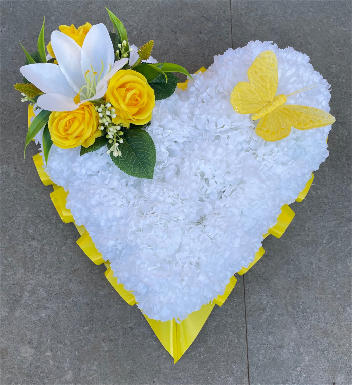 All Funeral Tributes | Artificial Funeral Tributes / Memorials  | Hearts