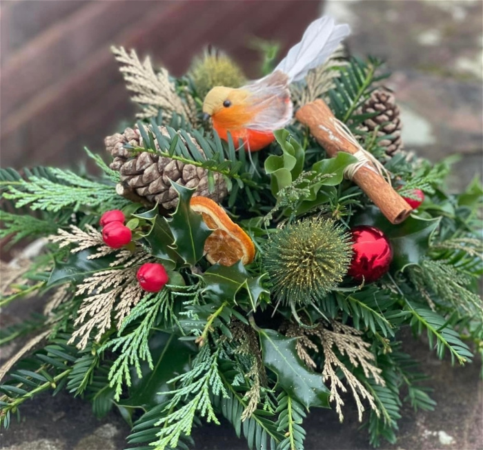 Christmas | Foliage posy