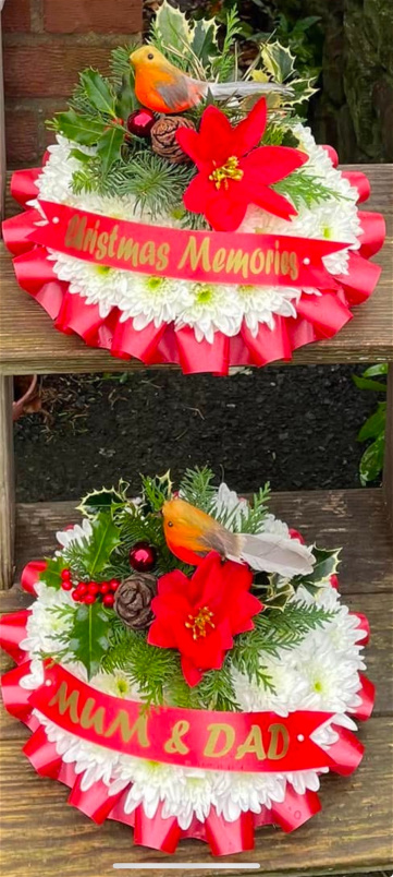 Christmas | Massed festive posy