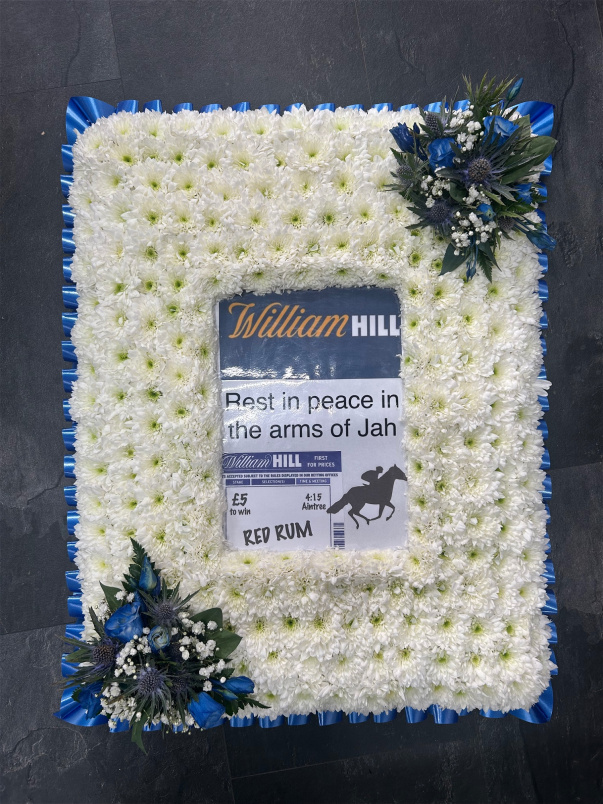 All Funeral Tributes | Specialist Tributes | Betting slip
