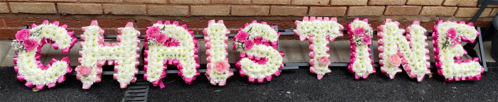 Letters / Numbers | Massed letters Single Ribbon