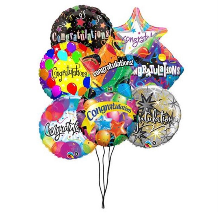 Balloons | Upsell gifts | Congratulations Balloon Bouquets