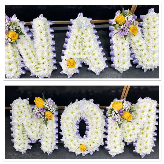 All Funeral Tributes | Funeral Tribute Packages | Package 7 -  /  Mom / Nan letters