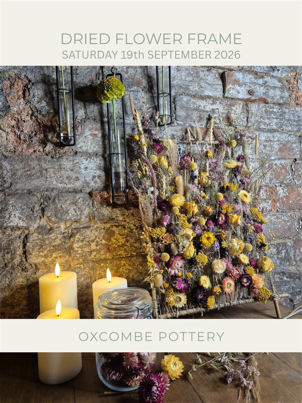 Workshops & Classes | Flower Frames - Oxcombe Pottery